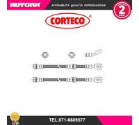 19032411 2 Flessibili del freno ant (MARCA-CORTECO)