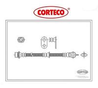 Corteco Flessibile del freno 19032864 per TOYOTA