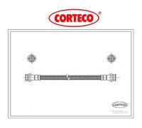 19032934 Flessibile del freno (MARCA-CORTECO)