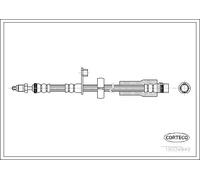 Corteco Flessibile Del Freno 19034949