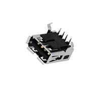 1903814-1 Presa USB A per PCB THT PIN: 4 angolari 90° TE Connectivity