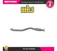 19070 Tubo scarico anteriore c/flessibile (MARCA-MTS)..