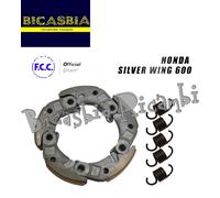 1909 - KIT FRIZIONE COMPLETO MASSETTE CON MOLLE HONDA FJS SILVER WING 600 2001
