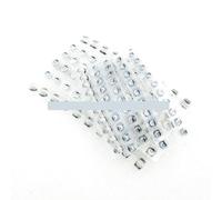 190Pcs/Lot 10values 0.33uF-470uF 16V SMD Aluminum Electrolytic Capacitor Assorted Kit Set Samples Kit NWPNLXEA