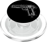 1911 Pistola per schemi di pistole vintage retrò 45ACP PopSockets PopGrip per MagSafe