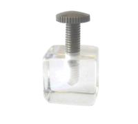 19170 Q.TA' 20 REGGIPIANO PLEXIGLASS A CUBO C/VITE 20X20X20 MM