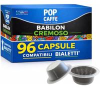 192 capsule caffè Babilon POP Caffè miscela CREMOSO COMPATIBILI con MACCHINE CAFFE' sistema BIALETTI SUPER, GIOIA, MIGNON CREMOSA
