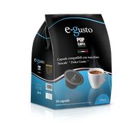 192 Capsule Pop Caffè E-GUSTO Miscela 4 Dek compatibile Nescafè Dolce Gusto