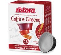 192 Capsule Ristora Compatibili Lavazza A Modo Mio Caffè e Ginseng