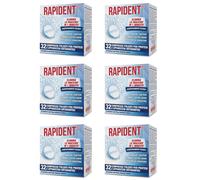 192 Compresse RIGIDENT compresse per la pulizia di protesi e dentiere NUOVE