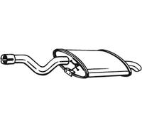 192 CV SILENZIATORE POSTERIORE PER BMW 5 E39 525i KW 141 CV 192