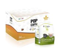 192 POP CAFFE CAPPUCCINO Capsule compatibili con Dolce Gusto - POP CAFFE E-GUSTO Cappuccino solubile compatibile con Macchine Nescafè Dolce Gusto - 12 Sacchetti da 16 -