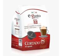 192 POP CAFFE CORTADO Capsule compatibili con Dolce Gusto - POP CAFFE E-GUSTO CORTADO solubile compatibile con Macchine Nescafè Dolce Gusto - 12 Sacchetti da 16