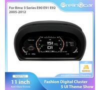 1920*720 Auto Lcd Cruscotto Per BMW Serie 3 E90 E91 E92 2005 6 7 8 9 10 11 12 Anni Paneel Virtuele Cockpit Snelheidsmeter Voor Black