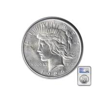 1925 Morgan Silver Dollar Uncirculated $1 Currency, 29 Grams