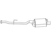 193 cv Silenziatore posteriore per Mercedes SLK R170 230 Kompressor 2295 cc 142