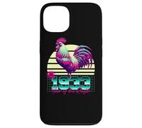 1933 Anno del Gallo Anni 80 Retro Vaporwave Zodiaco Cinese Custodia per iPhone 13