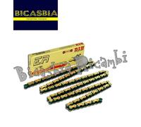 19332 - CATENA DID 420NZ3 (Gold & Black) 114 MAGLIE GIUNTO A CLIP HONDA 80 CR R