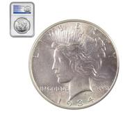 1934 Morgan Silver Dollar Coin, Uncirculated