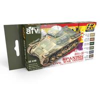 1936-1939 Spanish Civil War Colors AK-4190 - ak-interactive modellismo