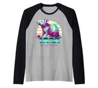 1936 Anno del Topo Compleanno 80s Retro Segno Zodiacale Cinese Maglia con Maniche Raglan