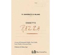 1938, Regia Università di Milano. Oggetto: razza