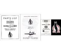 1941 Ford Lincoln Mercury Columbia Overdrive Manuale Set Di 4 Owners Install ECC