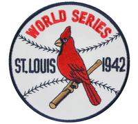 1942 St.Louis Cardinals MLB Mondo Serie Championship Maglia Toppa
