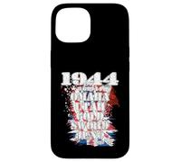 1944 6.6 Spiagge dello sbarco in Normandia Grazie per i nostri eroi Custodia per iPhone 15