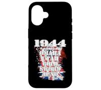1944 6.6 Spiagge dello sbarco in Normandia Grazie per i nostri eroi Custodia per iPhone 16