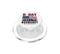 1944 D-Day 2024 Operazione Overlord 80th Anniversary Normandia PopSockets PopGrip per MagSafe