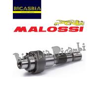 19448 - ALBERO PERNO RUOTA 119,6 MM DM 23 MALOSSI PIAGGIO 50 GRILLO BOXER BOSS