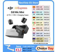 DJI Mic Mini (2 trasmettitori + 1 ricevitore + custodia di ricarica)