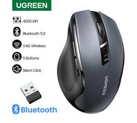 1948 top sale】mouse ugreen Mouse ergonomico Wireless 4000 DPI silenzioso 6 pulsanti per MacBook Tablet Laptop Mute Mouse silenzioso 2.4G Mouse