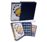 195/A/C] ALBUM RACCOGLITORE CON CUSTODIA PER 100 MONETE 2 EURO COMMEMORATIVI