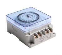 -195 Timer meccanico per controllo dell'acqua di piscina e spa - Timer programmabile a ciclo giornaliero 24 ore, AC 110-240V 50/60Hz, azione ritardata & T