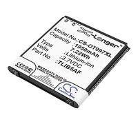 1950mAh Battery for Alcatel OT-997, OT-997D, One Touch 997, 997D, OT-5035, OT-5035D, 5035, 5035D, Sapphire 2, TCL S800, S710 - CAB32E0000C1, CAB32E0002C1, TLiB32E, TLiB5AF, CAB32E0000C2