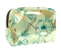 1950S Atomic Vintage Cosmetic Bag per le donne carino moda borsa impermeabile trucco borsa spaziosa viaggio toilette sacchetto regali ragazze, Multicolore 06, 18.5x7.5x13cm/7.3x3x5.1in, Beauty Case