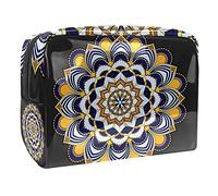 1950S Atomic Vintage Cosmetic Bag per le donne carino moda borsa impermeabile trucco borsa spaziosa viaggio toilette sacchetto regali ragazze, Multicolore 05, 18.5x7.5x13cm/7.3x3x5.1in, Beauty Case
