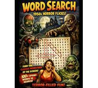 1950's Horror Movie Word Search