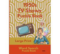 1950s TV Show Word Search Puzzle Book