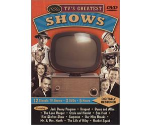 1950s TV's Greatest Shows Featuring: The Jack Benny Program / Dragnet / The Burns and Allen Show / The Lone Ranger / The