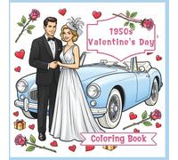 1950s Valentine's Day Coloring Book