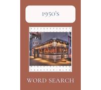 1950s Word Search: Puzzle Book | 6x9 inches, 100 pages | 50 puzzles