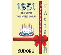 1951 SUDOKU: The Year You Were Born