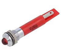 19510230 Spia di controllo: LED rosso convesso 230VAC Ø8mm CML INNOVATIVE TEC...