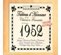 1952-Tableau d'honneur De La Chanson Française