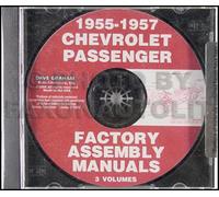 1955-1956-1957 Chevrolet Montaggio Manuale Su CD Bel Aria 150 210 Nomad Wagon