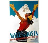 1955 (1996) Poster Turismo "Valle D'Aosta - Ufficio Regionale per il Turismo"