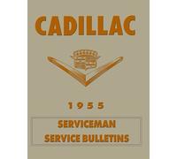 1955 Cadillac Service Man Manuale Aggiornamenti Riparazione Service/Repair
